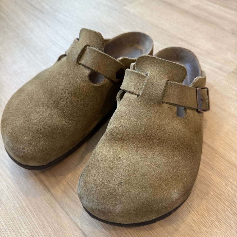 Birkenstock Tan Suede 37